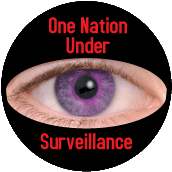 One Nation Under Surveillance POLITICAL STICKERS