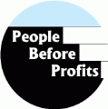 People Before Profits POLITICAL MAGNET