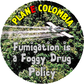 Plane Colombia A VERY Un-Peasant Policy POLITICAL POSTER
