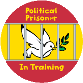Political Prisoner In Training (Dove in Jail) - POLITICAL MAGNET