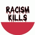 Racism Kills POLITICAL BUMPER STICKER