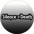 Silence = Death POLITICAL BUMPER STICKER