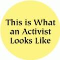 This is What an Activist Looks Like POLITICAL BUMPER STICKER