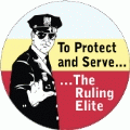 To Protect and Serve The Ruling Elite [Policeman] POLITICAL KEY CHAIN