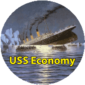 USS Economy (Titanic) - POLITICAL COFFEE MUG