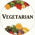Vegetarian POLITICAL BUMPER STICKER