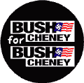 Bush Cheney for Bush Cheney 2004-ANTI-BUSH BUTTON