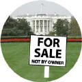 FOR SALE Not By Owner - Bush white house picture-ANTI-BUSH T-SHIRT
