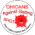 Ohio Coalition Against Gun Violence - Ohioans Against Getting Shot OCAGV STICKERS