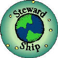 Steward Ship - Planet Earth Picture-POLITICAL KEY CHAIN