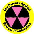Gay Parents Against Nuclear Proliferation--Gay Pride Rainbow Store FUNNY T-SHIRT