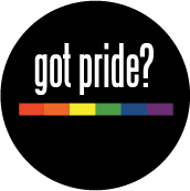 Got Pride - Rainbow Pride Bar--Gay Pride Rainbow Store BUTTON