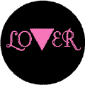 Lover - Pink Triangle--Gay Pride Rainbow Shop MAGNET