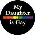 My Daughter is Gay - Rainbow Pride Bar--Gay Pride Rainbow Shop T-SHIRT