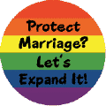 Protect Marriage Let's Expand It KEY CHAIN