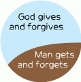 God gives and forgives, Man gets and forgets SPIRITUAL CAP