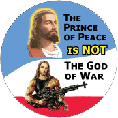 The Prince of Peace Is NOT The God of War SPIRITUAL STICKERS