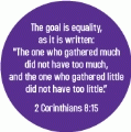 The goal is equality: 