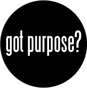 got purpose? SPIRITUAL BUMPER STICKER
