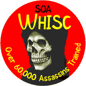 SOA WHISC - Over 60 Thousand Assassins Trained - SOA STICKERS