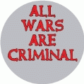 All Wars Are Criminal ANTI-WAR KEY CHAIN