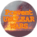 Prevent Unclear Wars ANTI-WAR KEY CHAIN