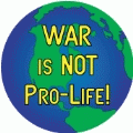 WAR is NOT Pro-Life 2 ANTI-WAR KEY CHAIN