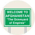 Welcome to Afghanistan - The Graveyard of Empires ANTI-WAR KEY CHAIN