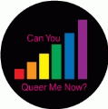 Can You Queer Me Now QUEER BUTTON