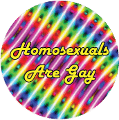 Homosexuals Are Gay GAY POSTER