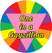 One in a Gayzillion GAY STICKERS