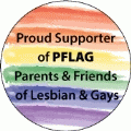 Proud Supporter of PFLAG - Parents & Friends of Lesbian & Gays GAY KEY CHAIN