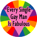 Every Single Gay Man is Fabulous FUNNY STICKERS