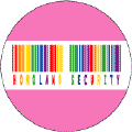 Homoland Security (Barcode) GAY PRIDE MAGNET