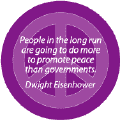 People Promote Peace More Than Governments--PEACE QUOTE KEY CHAIN