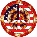 Hippie Fashion Peace Flag 6--KEY CHAIN