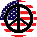 Peace Flag 2 - Patriotic KEY CHAIN