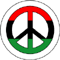 PEACE SIGN: Peace Flag African American Colors 2--BUTTON