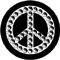 PEACE SYMBOL: Yin Yang Symbol 2--BUTTON