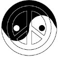 Yin Yang Symbol 3--BUMPER STICKER