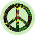 PEACE SIGN: Act In Civil Disobedience--STICKERS