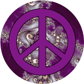 PEACE SIGN: Amethyst Mine--MAGNET