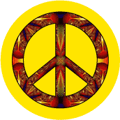 PEACE SIGN: Anti Terrorism--BUTTON