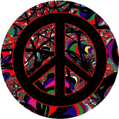 PEACE SIGN: Be An Anti-Fascist--STICKERS