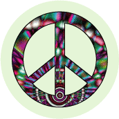 PEACE SIGN: Be Radically Free--KEY CHAIN