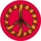 PEACE SIGN: Be Radically Simple--STICKERS