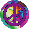 PEACE SIGN: Celebrate Peace Day Today--BUTTON