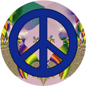 PEACE SIGN: Economic Justice Brings Peace--KEY CHAIN