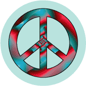 PEACE SIGN: End Stop War And Terrorism--STICKERS