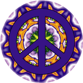 PEACE SIGN: End Terrorism--STICKERS